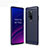 Custodia Silicone Cover Morbida Line per OnePlus 8 Pro Blu