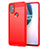 Custodia Silicone Cover Morbida Line per OnePlus Nord N10 5G Rosso