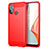 Custodia Silicone Cover Morbida Line per OnePlus Nord N100 Rosso