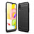 Custodia Silicone Cover Morbida Line per Samsung Galaxy A01 SM-A015 Nero