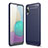 Custodia Silicone Cover Morbida Line per Samsung Galaxy A02 Blu