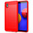 Custodia Silicone Cover Morbida Line per Samsung Galaxy M01 Core Rosso