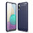 Custodia Silicone Cover Morbida Line per Samsung Galaxy M02 Blu