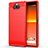 Custodia Silicone Cover Morbida Line per Sony Xperia 8 Rosso