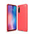 Custodia Silicone Cover Morbida Line per Xiaomi Mi 9 Rosso