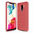 Custodia Silicone Cover Morbida Line per Xiaomi Pocophone F1 Rosso