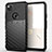 Custodia Silicone Cover Morbida Line S01 per Google Pixel 4a Nero