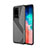 Custodia Silicone Cover Morbida Line S01 per Samsung Galaxy S20 Ultra Nero
