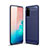 Custodia Silicone Cover Morbida Line S02 per Samsung Galaxy S20 5G Blu