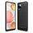 Custodia Silicone Cover Morbida Line WL1 per Samsung Galaxy A42 5G Nero