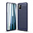 Custodia Silicone Cover Morbida Line WL1 per Samsung Galaxy A81 Blu