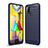 Custodia Silicone Cover Morbida Line WL1 per Samsung Galaxy M31