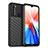 Custodia Silicone Cover Morbida Spigato MF1 per Xiaomi Redmi Note 8 (2021) Nero