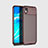 Custodia Silicone Cover Morbida Spigato per Huawei Enjoy 8S Marrone