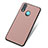 Custodia Silicone Cover Morbida Spigato per Huawei Nova 3 Oro Rosa