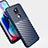 Custodia Silicone Cover Morbida Spigato per Motorola Moto E7 Plus