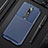 Custodia Silicone Cover Morbida Spigato per Nokia 4.2 Blu