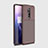 Custodia Silicone Cover Morbida Spigato per OnePlus 7T Pro 5G Marrone