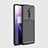 Custodia Silicone Cover Morbida Spigato per OnePlus 7T Pro 5G Nero