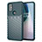 Custodia Silicone Cover Morbida Spigato per OnePlus Nord N10 5G Verde
