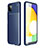 Custodia Silicone Cover Morbida Spigato per Samsung Galaxy A22 5G Blu