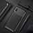 Custodia Silicone Cover Morbida Spigato per Samsung Galaxy A30S Nero