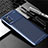 Custodia Silicone Cover Morbida Spigato per Samsung Galaxy A31 Blu