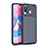 Custodia Silicone Cover Morbida Spigato per Samsung Galaxy A40s Blu