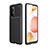Custodia Silicone Cover Morbida Spigato per Samsung Galaxy A52 5G Nero