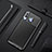 Custodia Silicone Cover Morbida Spigato per Samsung Galaxy A60 Nero