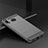 Custodia Silicone Cover Morbida Spigato per Samsung Galaxy A6s Argento