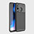 Custodia Silicone Cover Morbida Spigato per Samsung Galaxy A8s SM-G8870 Nero