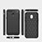 Custodia Silicone Cover Morbida Spigato per Samsung Galaxy Amp Prime 3