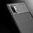 Custodia Silicone Cover Morbida Spigato per Samsung Galaxy Note 10 Plus 5G