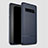Custodia Silicone Cover Morbida Spigato per Samsung Galaxy S10 5G Blu