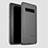 Custodia Silicone Cover Morbida Spigato per Samsung Galaxy S10 Plus Grigio