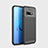 Custodia Silicone Cover Morbida Spigato per Samsung Galaxy S10e Nero