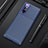 Custodia Silicone Cover Morbida Spigato per Sony Xperia 5 Blu