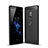 Custodia Silicone Cover Morbida Spigato per Sony Xperia XZ2 Nero