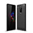 Custodia Silicone Cover Morbida Spigato per Sony Xperia XZ4 Nero