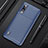 Custodia Silicone Cover Morbida Spigato per Xiaomi CC9e Blu