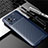 Custodia Silicone Cover Morbida Spigato per Xiaomi Mi 11 Lite 5G NE Blu