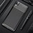 Custodia Silicone Cover Morbida Spigato per Xiaomi Redmi 7A Nero