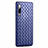 Custodia Silicone Cover Morbida Spigato R01 per Huawei P30 Blu