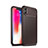 Custodia Silicone Cover Morbida Spigato S01 per Apple iPhone Xs Marrone