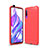 Custodia Silicone Cover Morbida Spigato S01 per Huawei Honor 9X Pro Rosso