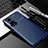 Custodia Silicone Cover Morbida Spigato S01 per Huawei Nova 9 Pro Blu