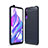 Custodia Silicone Cover Morbida Spigato S01 per Huawei Y9s Blu