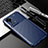 Custodia Silicone Cover Morbida Spigato S01 per OnePlus Nord 2T 5G Blu