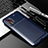 Custodia Silicone Cover Morbida Spigato S01 per Samsung Galaxy XCover 5 SM-G525F Blu